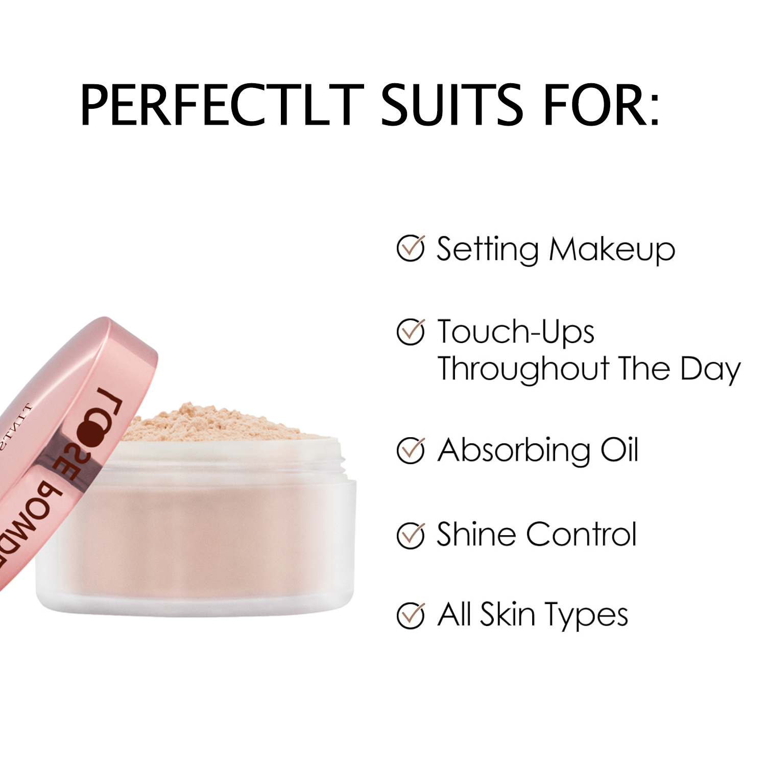 Blurring Makeup Oil Control Loose Setting Powder
