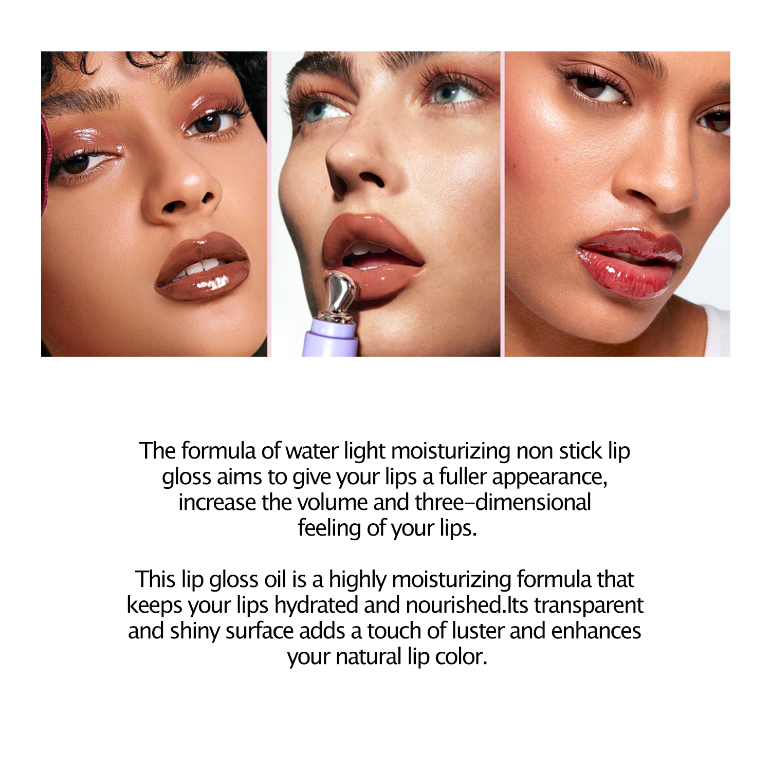 Private Label Lipgloss Long Lasting Smoothly Silky Lip Glaze