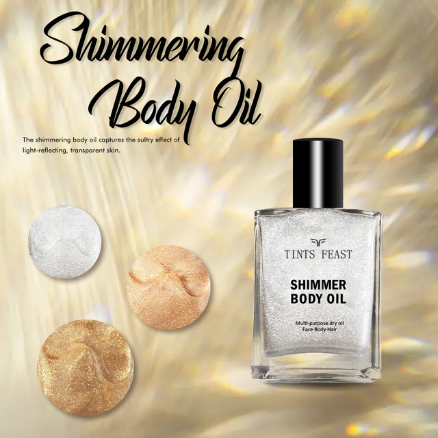 ນ້ໍາມັນຮ່າງກາຍ shimmer