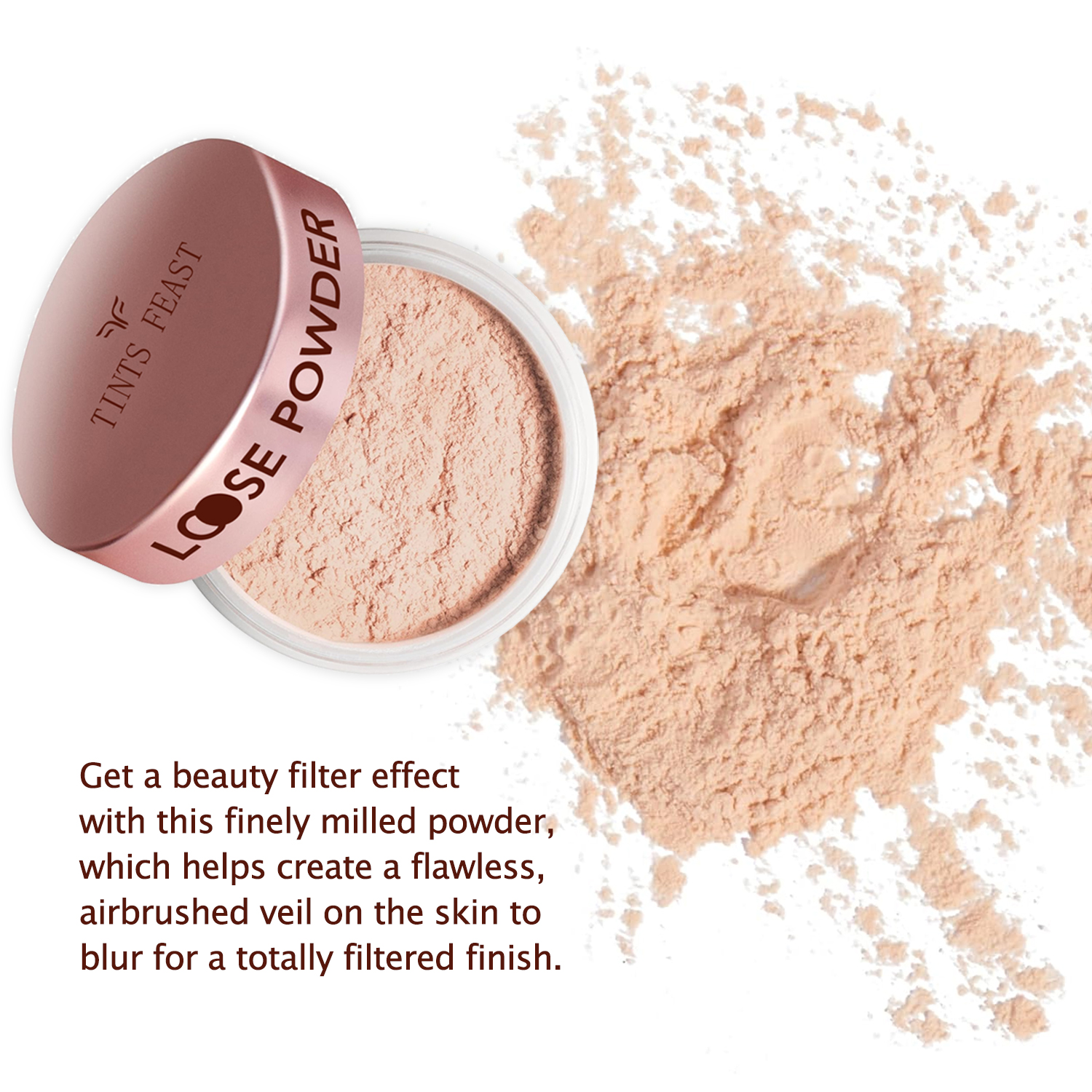 Blurring Makeup Oil Control Loose Setting Powder