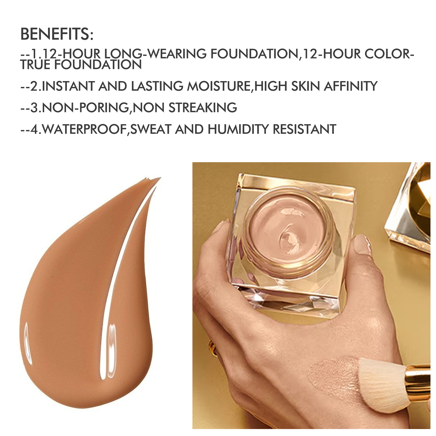 ULTRA RADIANCE SERUM CREME HIGH QUALITY LONG LASTING FOUNDATION