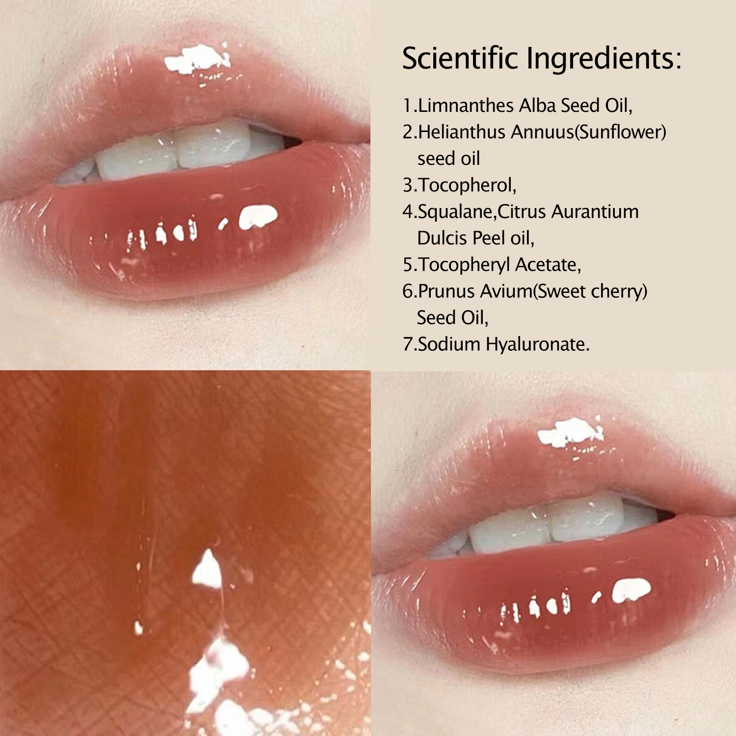Private Label Lipgloss Long Lasting Smoothly Silky Lip Glaze