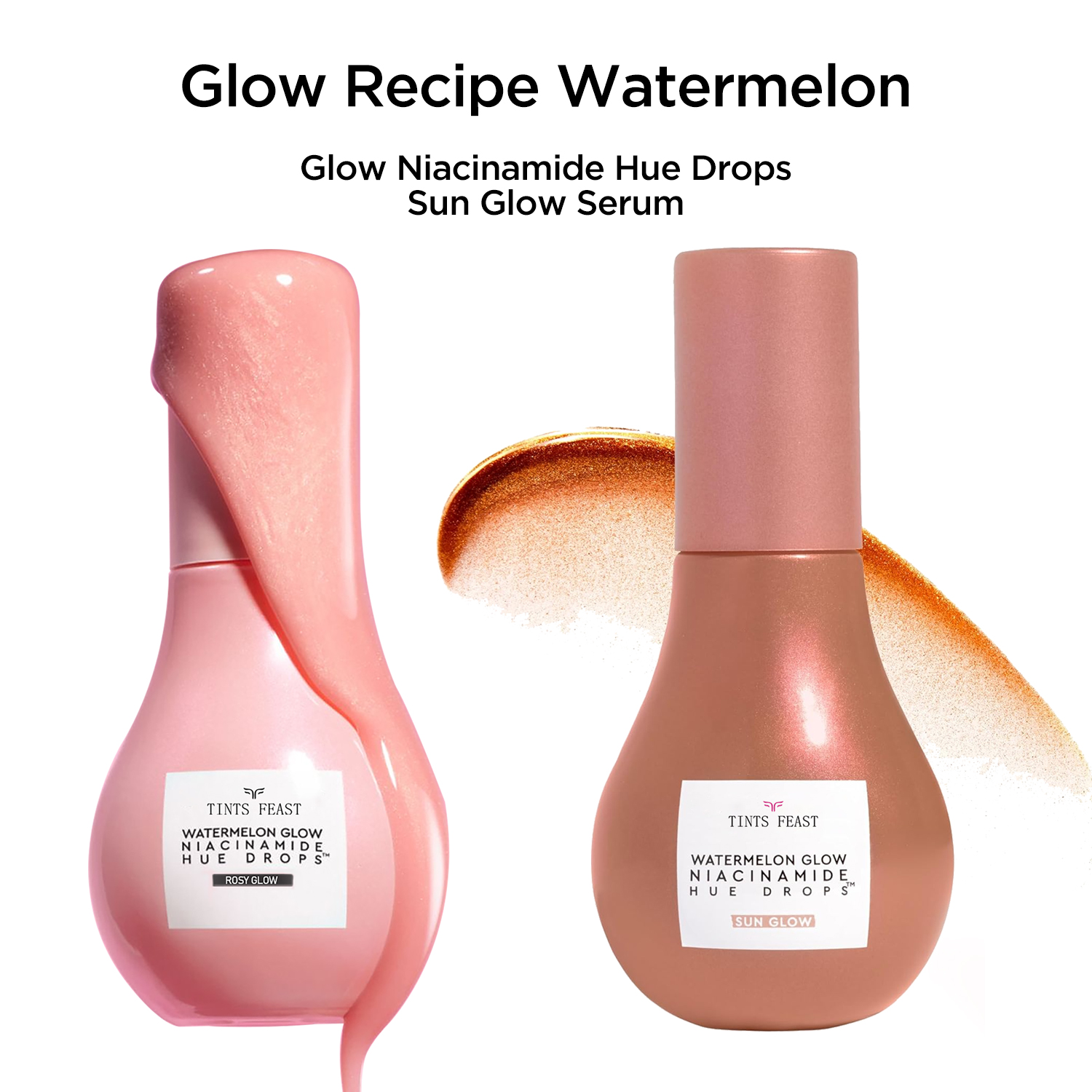 Glow рецепті Қарбыз Глоу Ниацинамид реңктері Күн жарқылы Сарысу Праймері