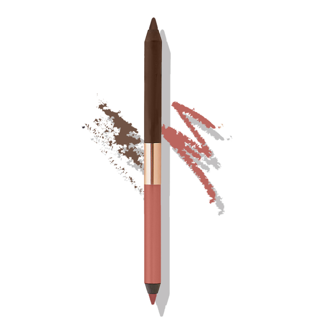 Double Headed Creamy Waterproof Smudge-proof Eyeshadow Pen Eyeliner