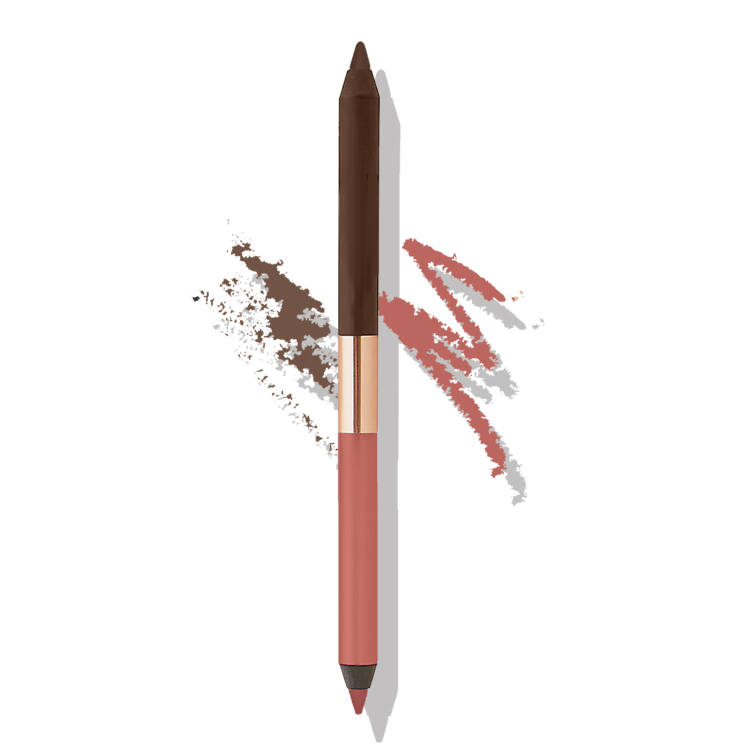 Double Headed Creamy Waterproof Smudge-proof Eyeshadow Pen Eyeliner