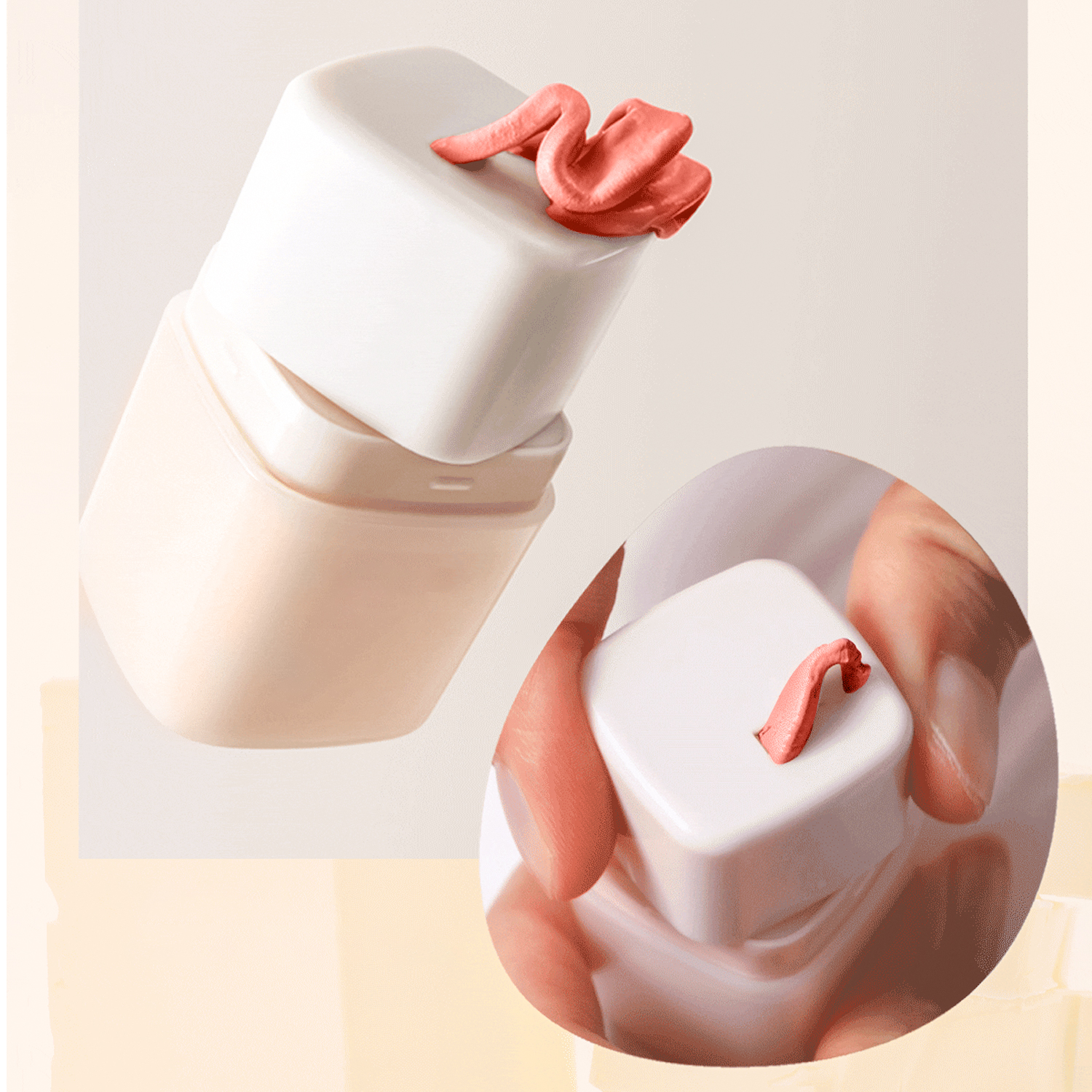 Long-Lasting Vegan 2-in-1 Mousse Lip & Cheek Stick -, 