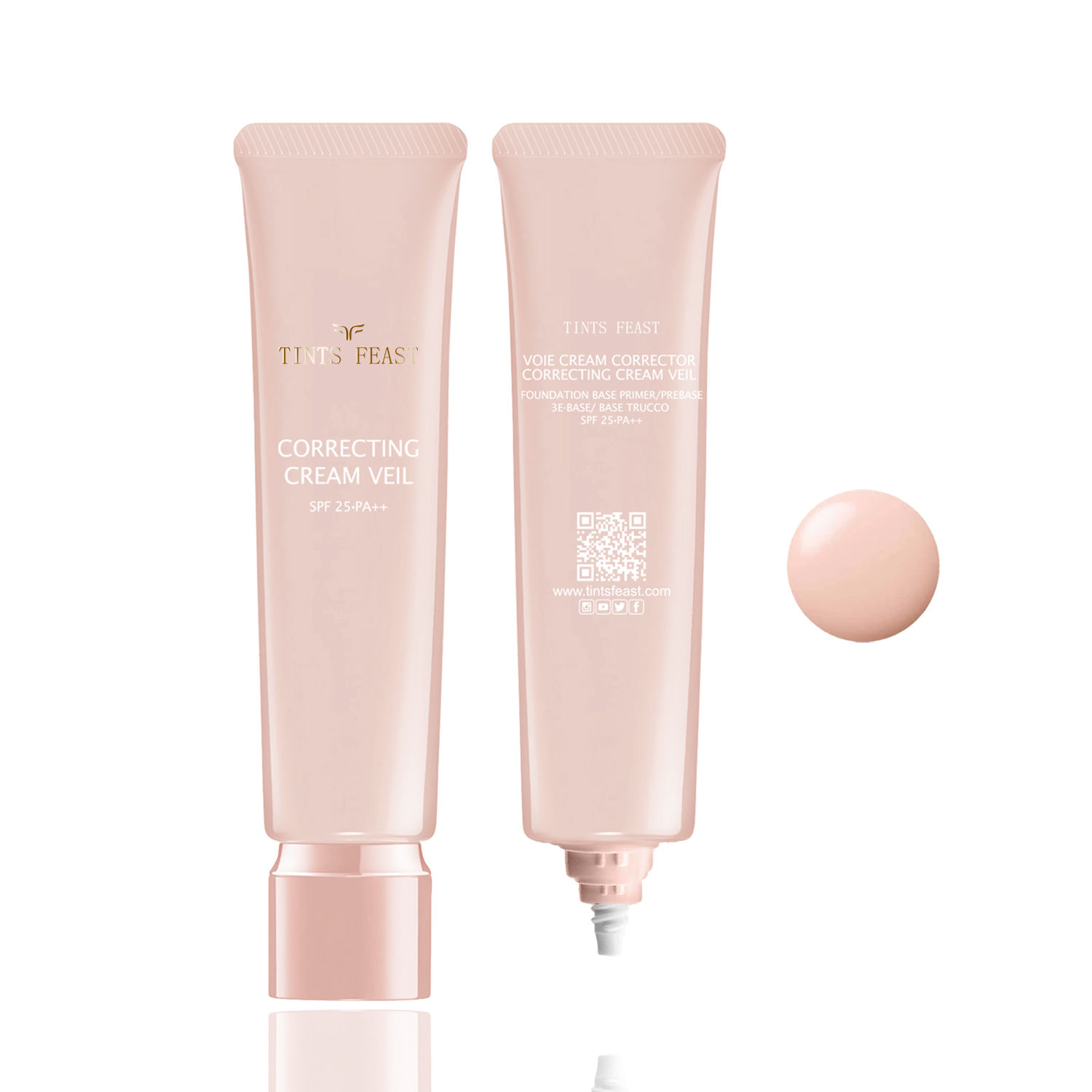 Skincare Primer for Dullness Diffusion & Pore Blurring Correcting Cream