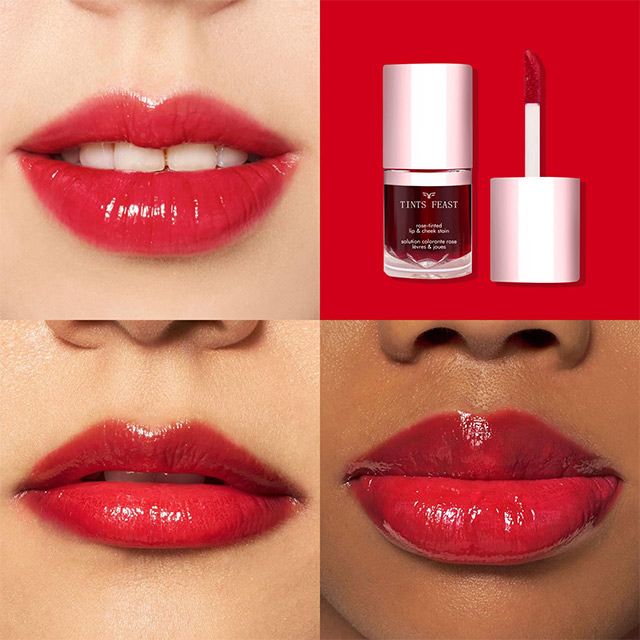 Waterproof Long Lasting Plumping Lip & Cheek Tint Moisturizing Non-sticky Easy Apply Mini Water Lip makeup