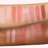 Ultra-pigmented matte blushes + High shine blush lighter formulas 4 color palette