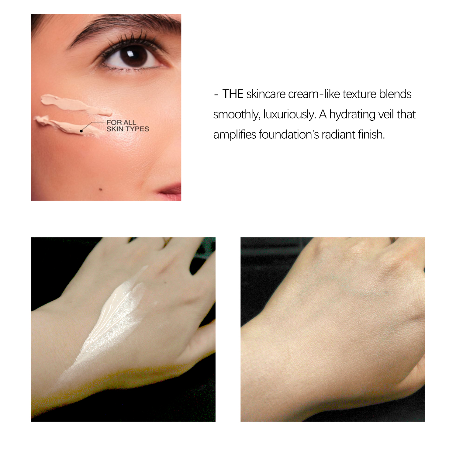 Skincare Primer for Dullness Diffusion & Pore Blurring Correcting Cream
