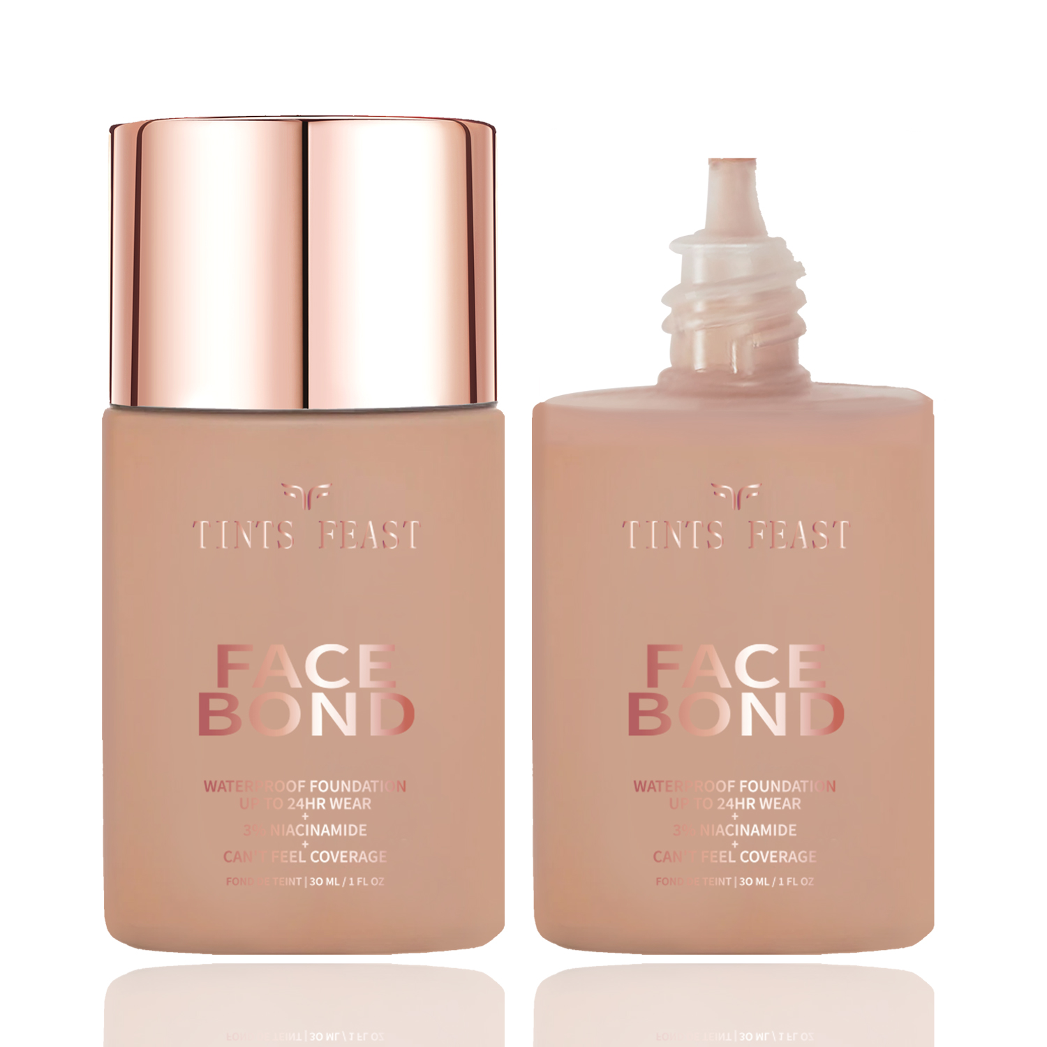 အရည်အသွေးမြင့်သဘာဝ Matte Foundation