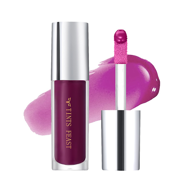 Wholesale Nourishing glossy lip oil with 8 shades