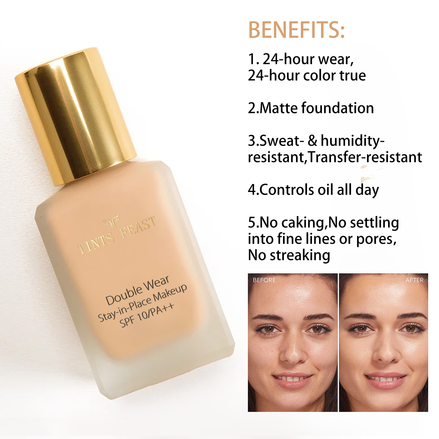 DOUBLE WEARSTAY-IN-PLACE FOUNDATION