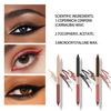 Double Headed Creamy Waterproof Smudge-proof Eyeshadow Pen Eyeliner