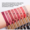 LONG LASTING WATERPROOF PIGMENT MATTE LIPSTICK PENCILS.
