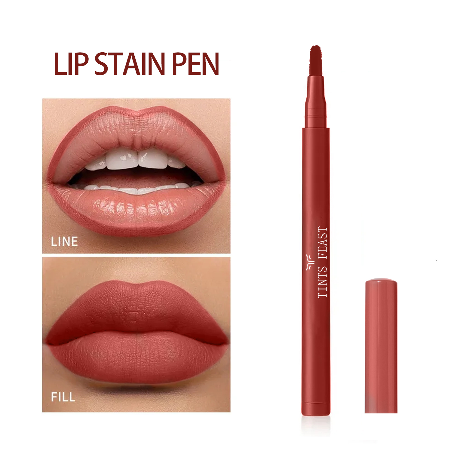 Lip Liner Stain Marker Pen