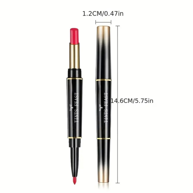 LONG LASTING WATERPROOF PIGMENT MATTE LIPSTICK PENCILS.