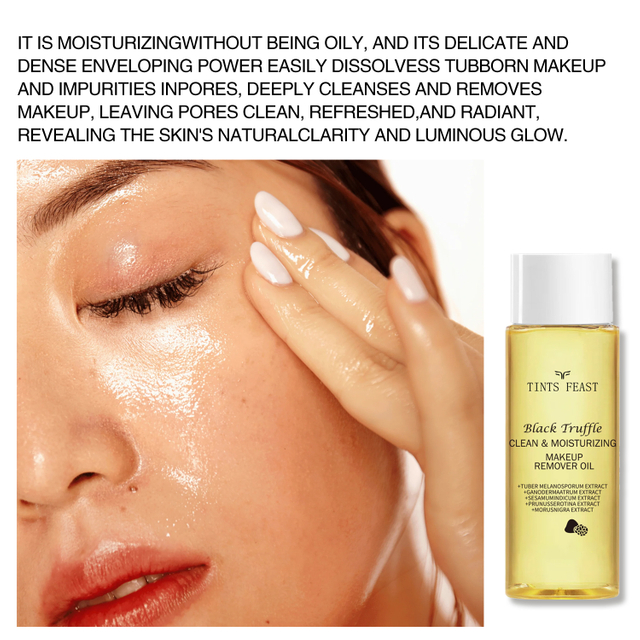 BLACK TRUFFLE CLEAN &MOISTURIZING MAKEUP REMOVER OIL