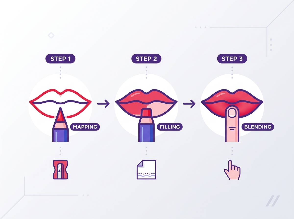 Lip crayon product application and structural design